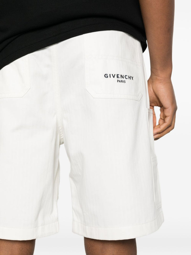 Givenchy Denim cargo shorts | Urbalenti™ NYC