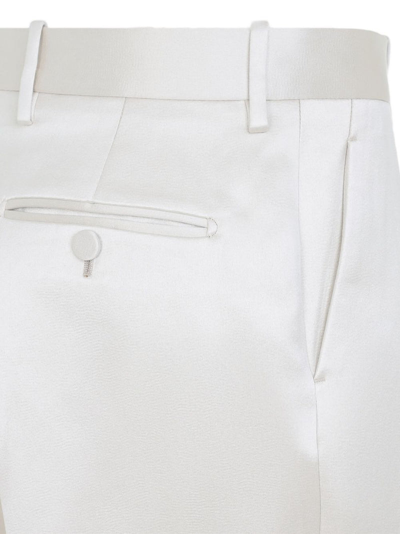 Tom Ford Cotton and silk blend trousers | Urbalenti™ NYC