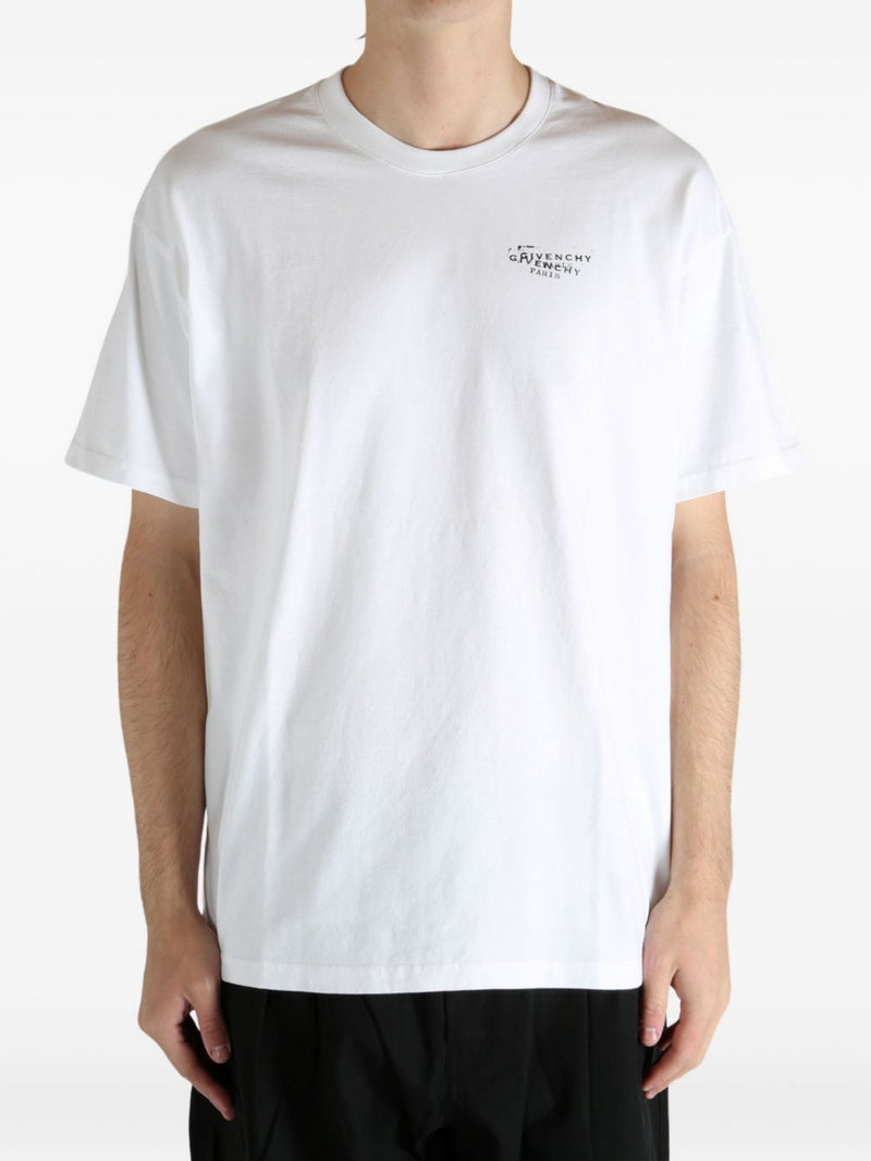 Givenchy Logo cotton t-shirt Variant 3 | Urbalenti™ NYC