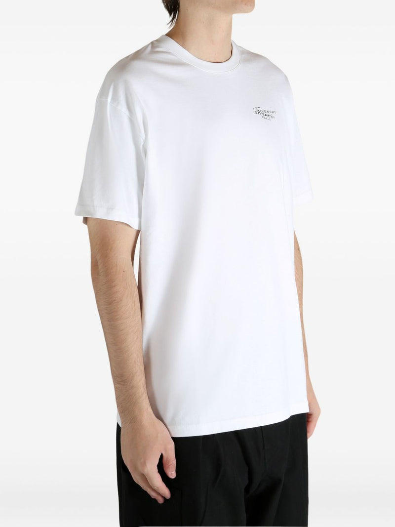 Givenchy Logo cotton t-shirt Variant 3 | Urbalenti™ NYC