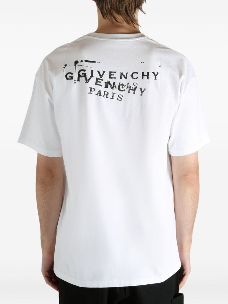 Givenchy Logo cotton t-shirt Variant 3 | Urbalenti™ NYC
