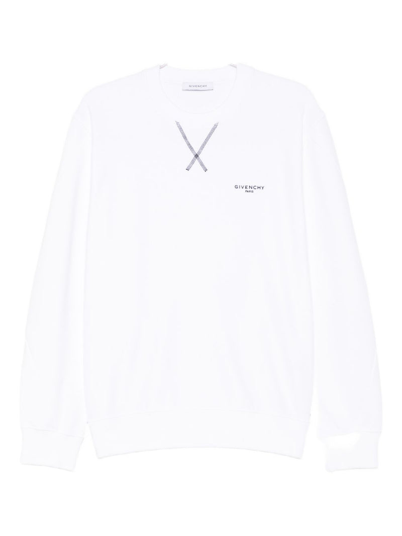 Givenchy Logo cotton hoodie Variant 2 | Urbalenti™ NYC
