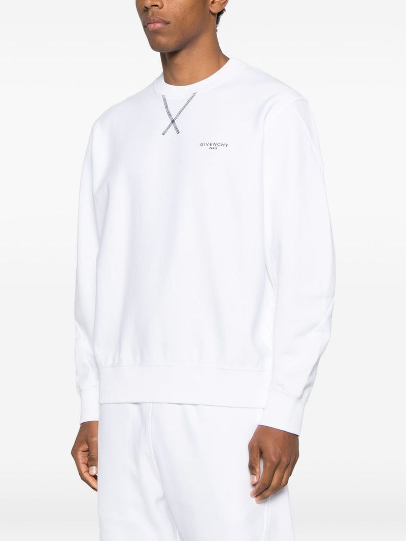 Givenchy Logo cotton hoodie Variant 2 | Urbalenti™ NYC