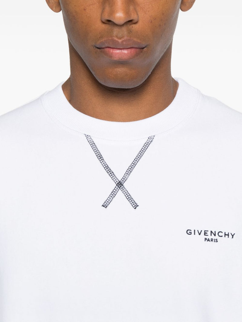 Givenchy Logo cotton hoodie Variant 2 | Urbalenti™ NYC