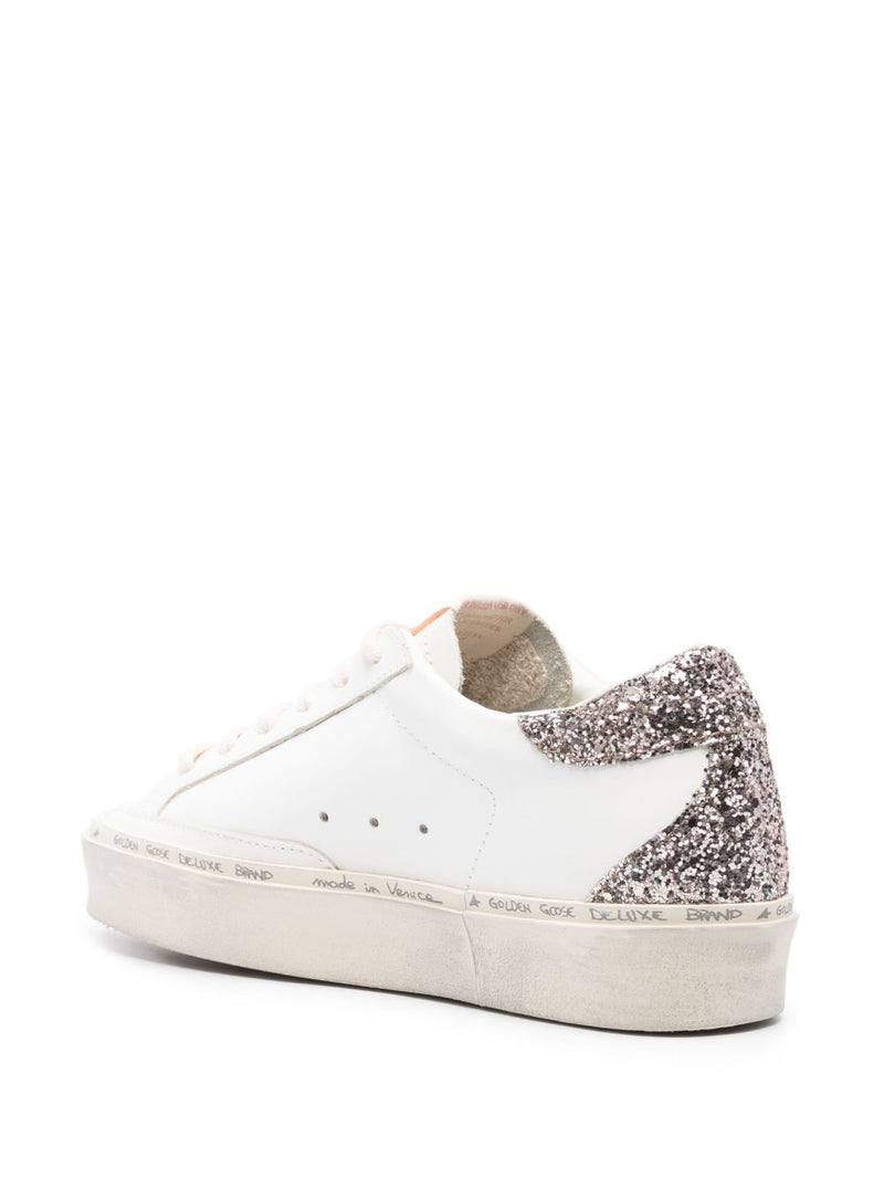 Golden Goose HI Star Sneakers - White / Pink | Urbalenti™ NYC