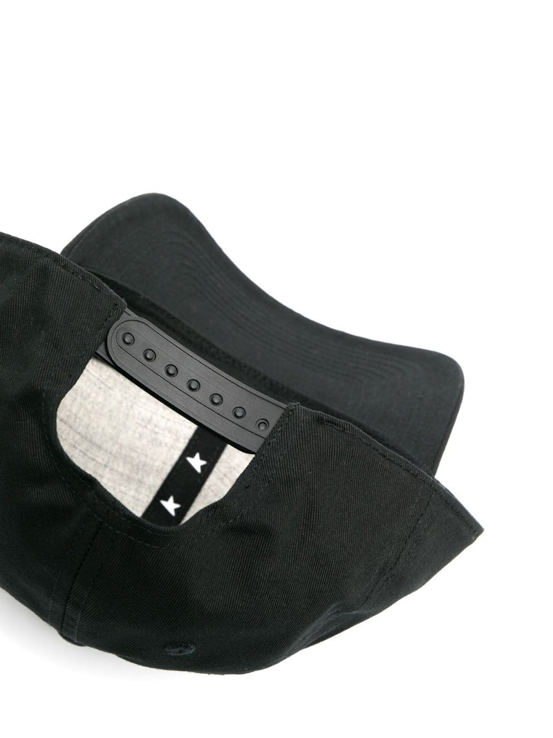 Golden Goose Black Baseball Cap With Star | Urbalenti™ NYC