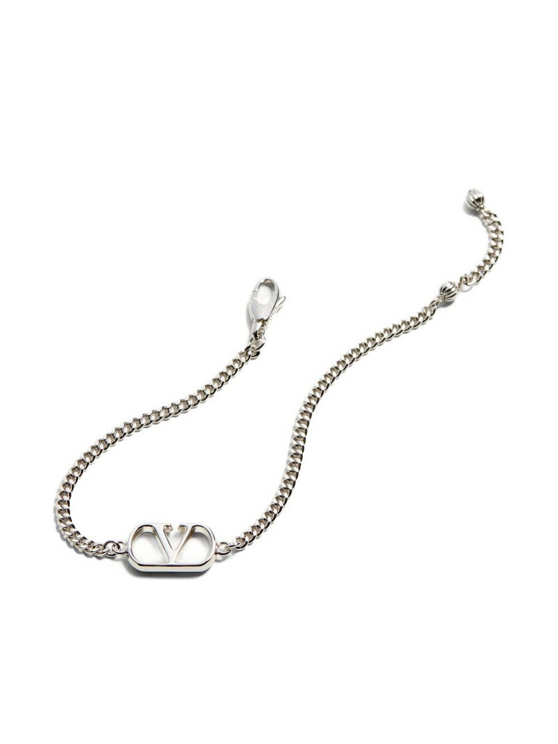 Valentino Garavani -Valentino Garavani Vlogo Signature Metal Bracelet | Urbalenti™ NYC