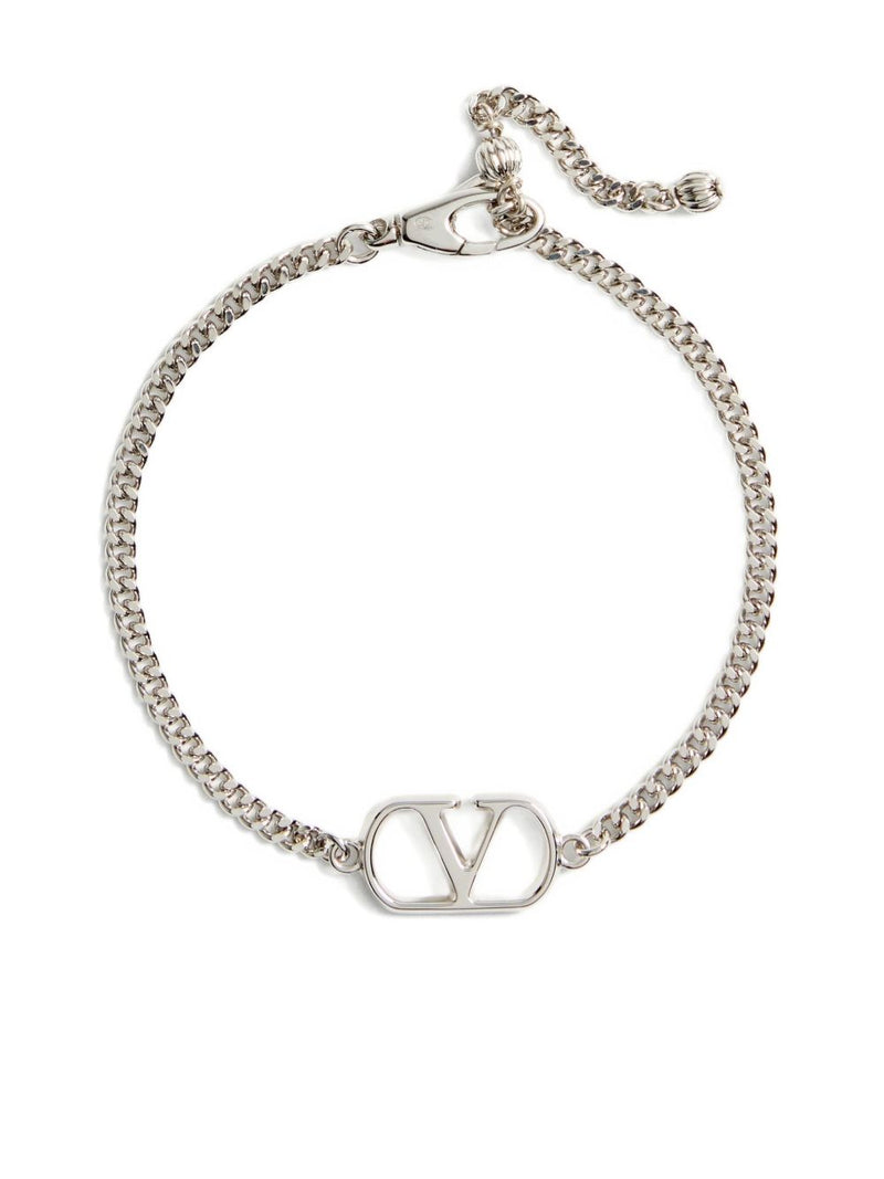 Valentino Garavani -Valentino Garavani Vlogo Signature Metal Bracelet | Urbalenti™ NYC