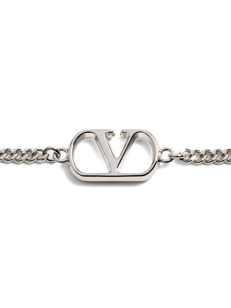 Valentino Garavani -Valentino Garavani Vlogo Signature Metal Bracelet | Urbalenti™ NYC
