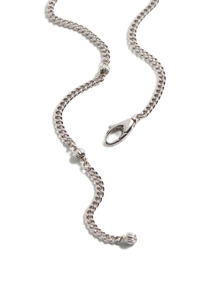 Valentino Garavani -Valentino Garavani Vlogo Signature Metal Necklace | Urbalenti™ NYC