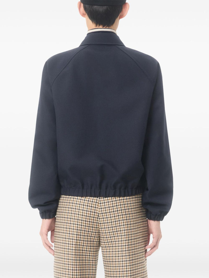 Valentino VGold wool blend blouson jacket | Urbalenti™ NYC