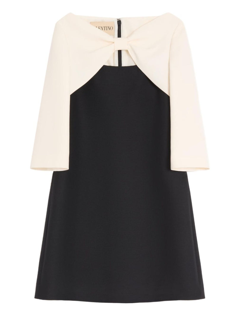 Valentino Wool and silk mini dress Variant 1 | Urbalenti™ NYC