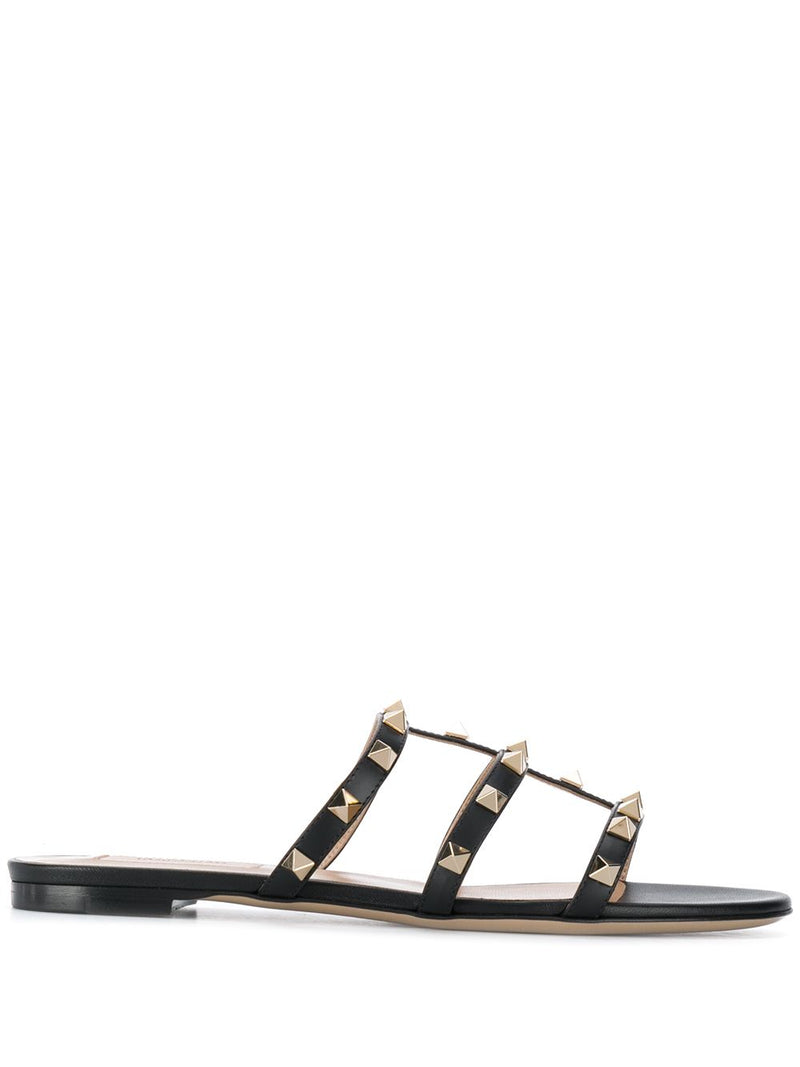 Valentino Garavani Valentino Garavani Rockstud flat slide sandals