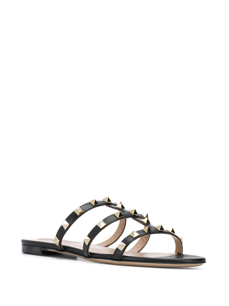 Valentino Garavani Valentino Garavani Rockstud flat slide sandals