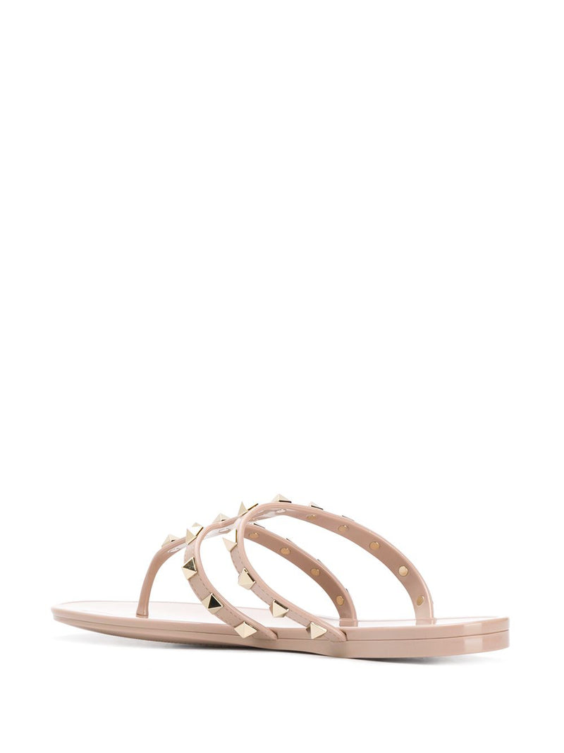 Valentino Garavani Valentino Garavani Rockstud flat rubber sandals