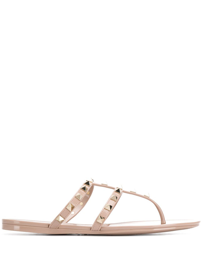 Valentino Garavani Valentino Garavani Rockstud flat rubber sandals
