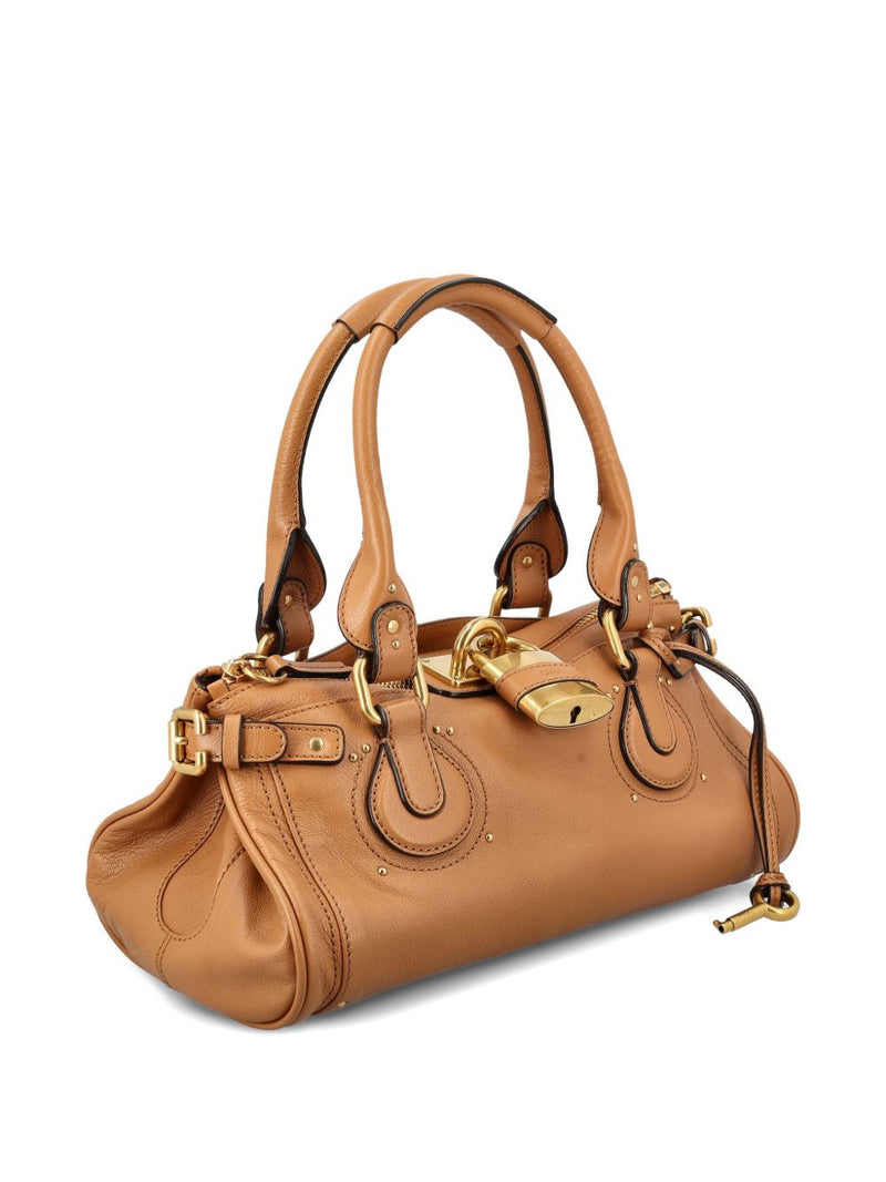Chloé Paddington Bag In Grained Leather | Urbalenti™ NYC