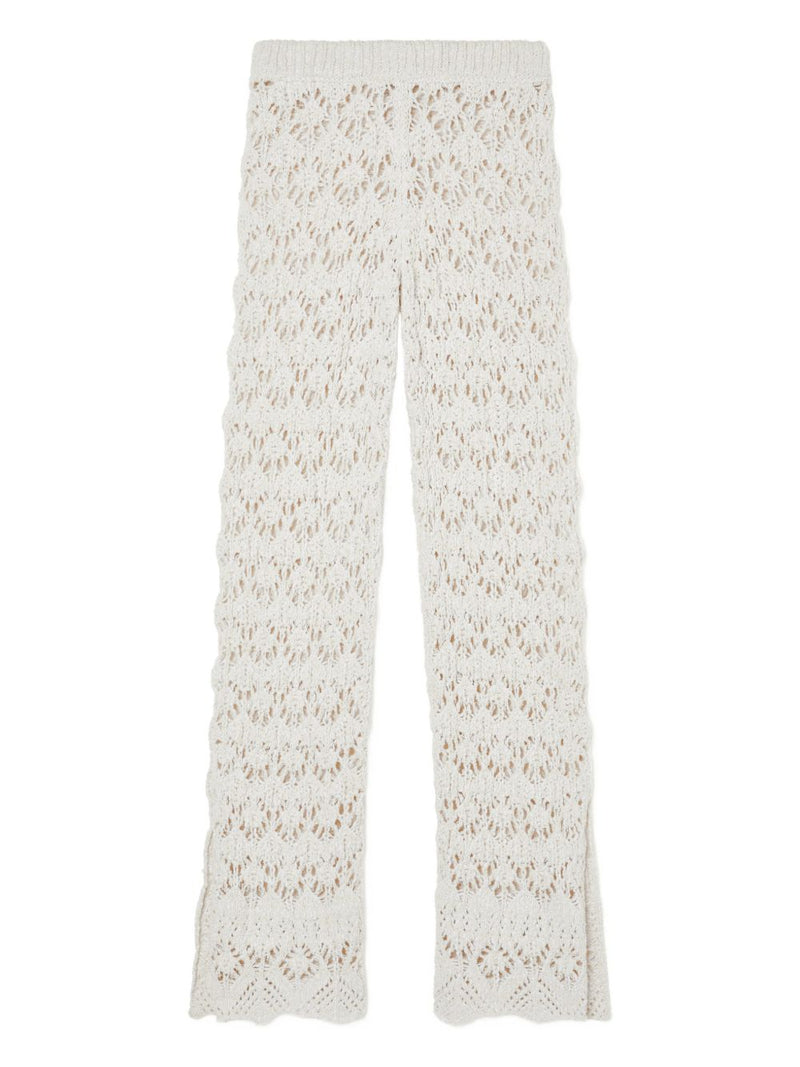 Alanui Alanui Lagoon Romance cotton trousers