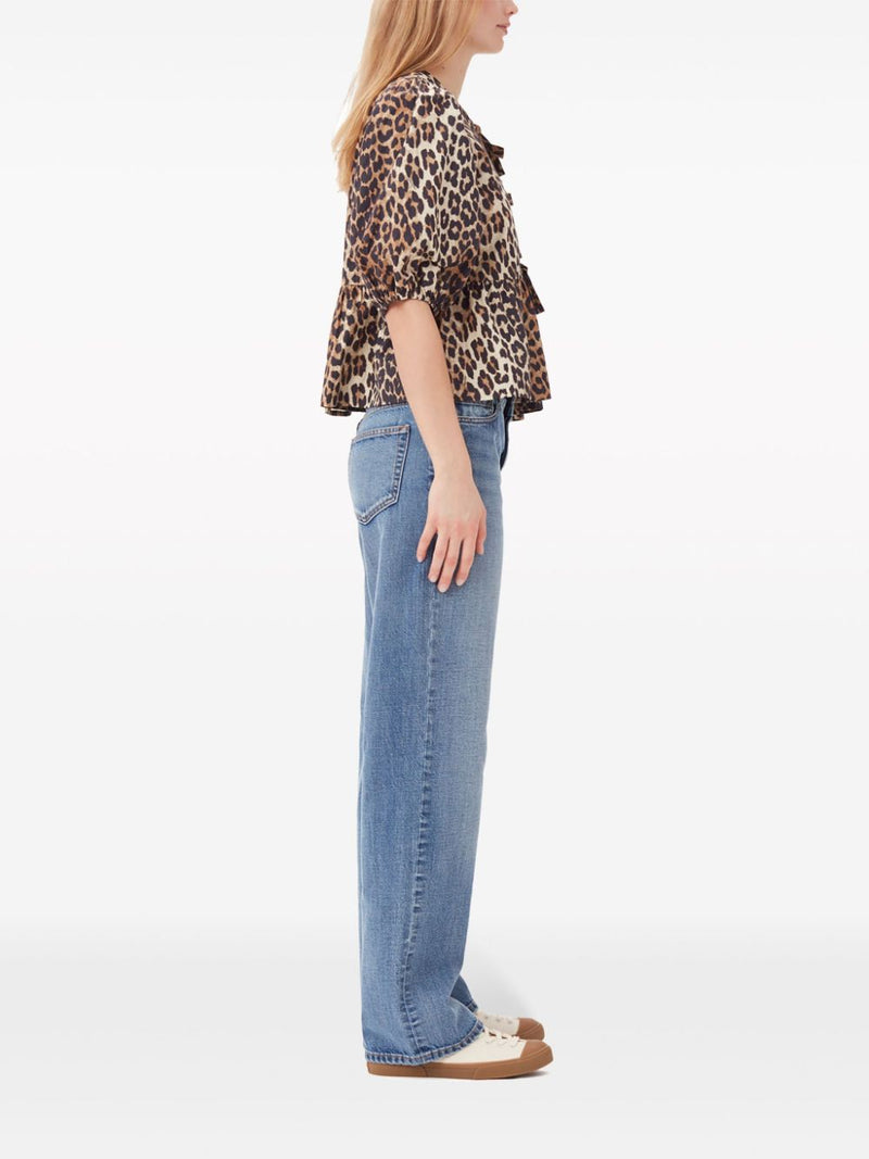 Ganni Ganni Organic cotton blouse