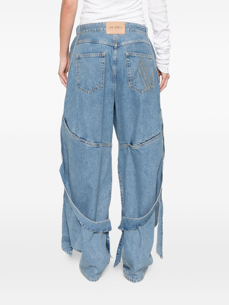 The Attico Denim cotton jeans | Urbalenti™ NYC