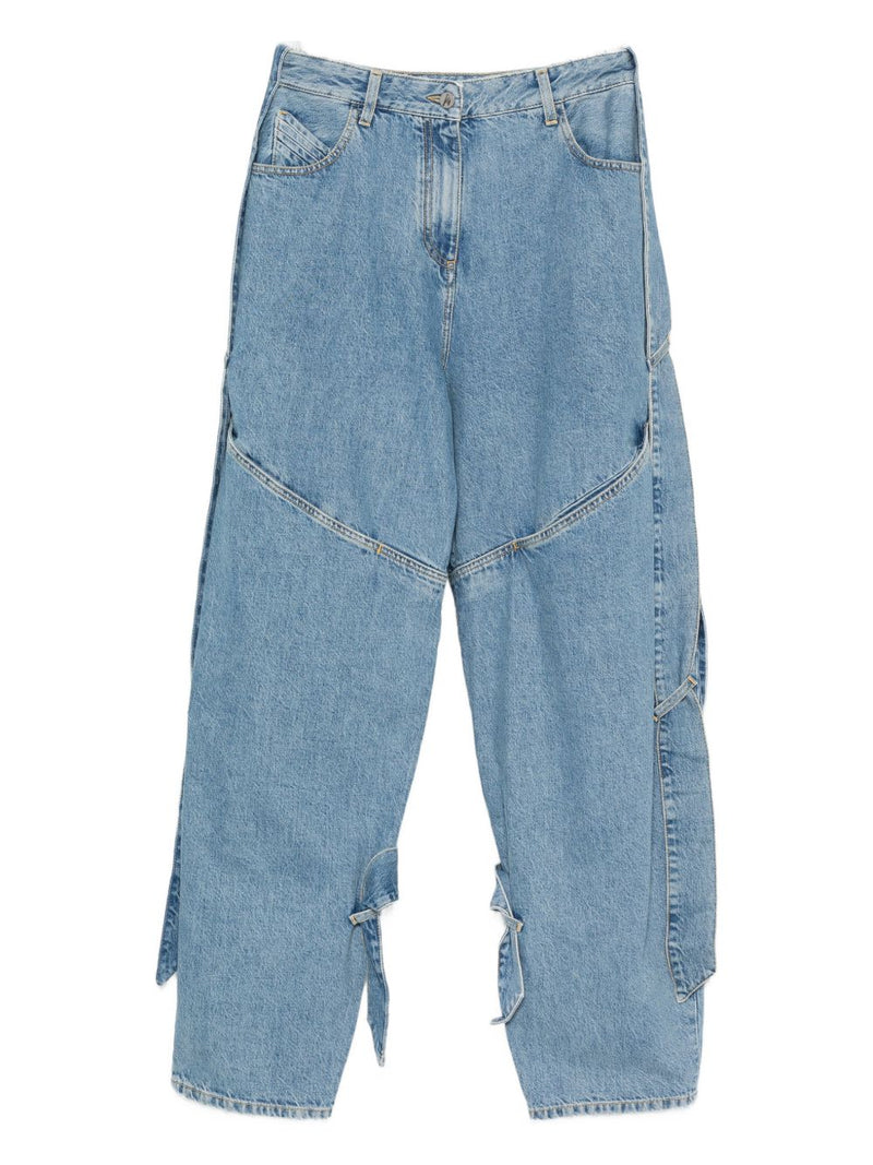 The Attico Denim cotton jeans | Urbalenti™ NYC