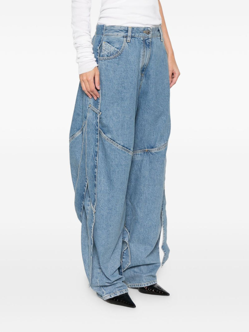 The Attico Denim cotton jeans | Urbalenti™ NYC