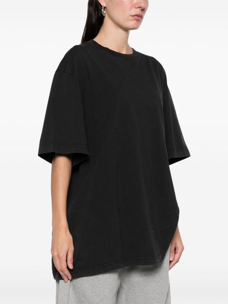 The Attico Asymmetric cotton t-shirt | Urbalenti™ NYC