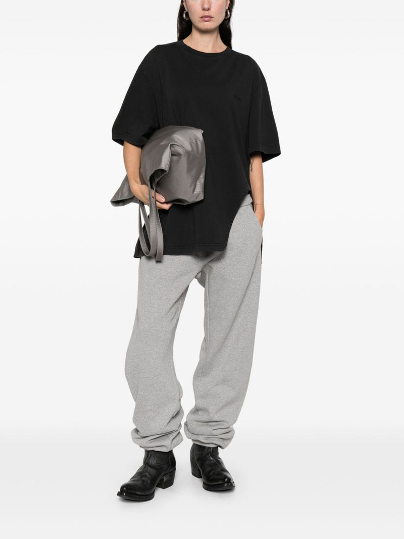 The Attico Asymmetric cotton t-shirt | Urbalenti™ NYC
