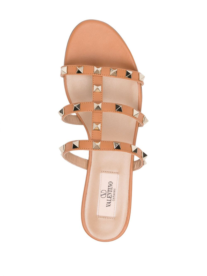 Valentino Garavani Valentino Garavani Rockstud Flat Slide Sandal