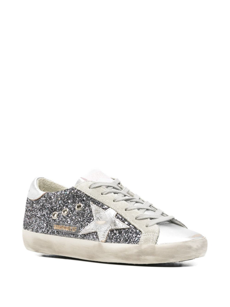 Golden Goose Super Star Women's with glitter | Urbalenti™ NYC