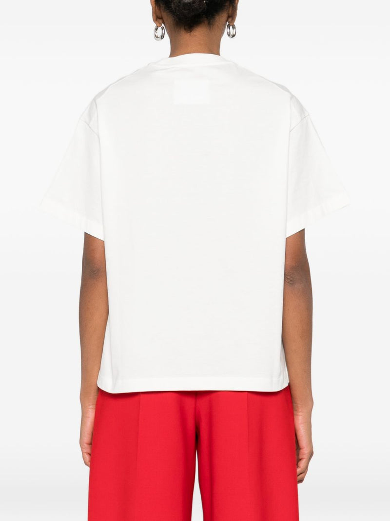 Jil Sander Jil Sander Logo cotton t-shirt