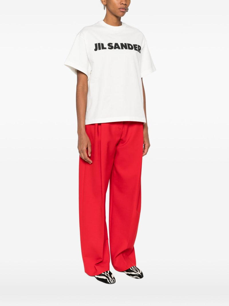 Jil Sander Jil Sander Logo cotton t-shirt