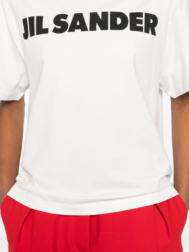 Jil Sander Jil Sander Logo cotton t-shirt