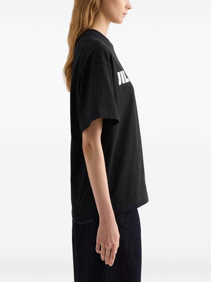 Jil Sander Logo cotton t-shirt | Urbalenti™ NYC