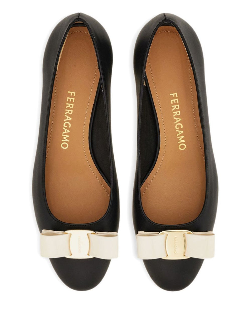 Ferragamo Vara leather pumps | Urbalenti™ NYC