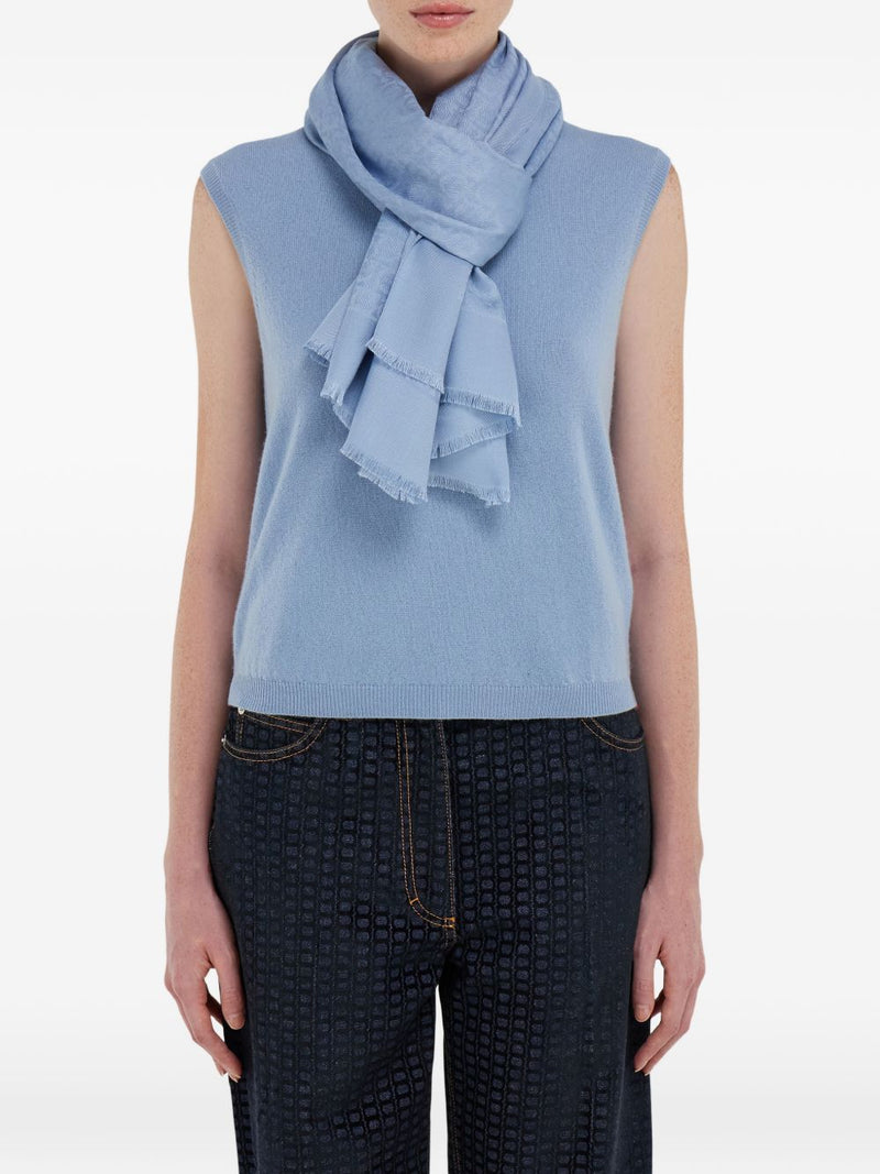 Ferragamo Gancini Stole - Wool - Style 64-P26 | Urbalenti™ NYC
