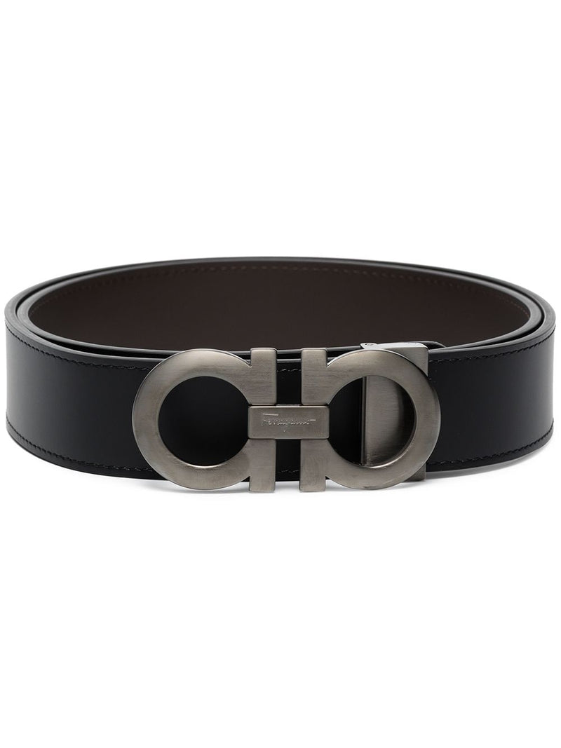 Ferragamo Ferragamo Reversible And Adjustable Gancini Belt