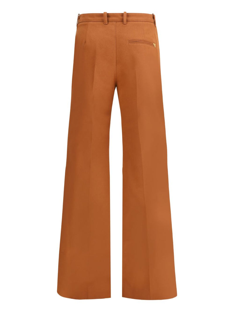 Chloé ChloÃ© Canvas wide-leg trousers | Urbalenti™ NYC