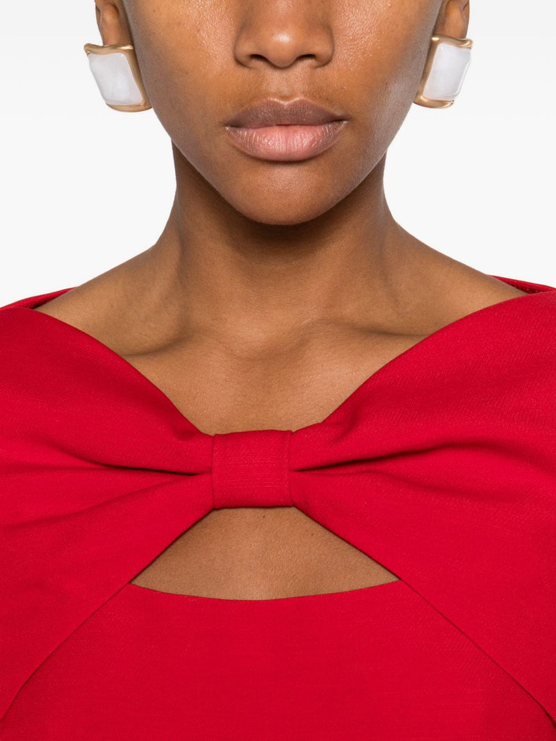 Valentino Wool and silk mini dress Variant 2 | Urbalenti™ NYC