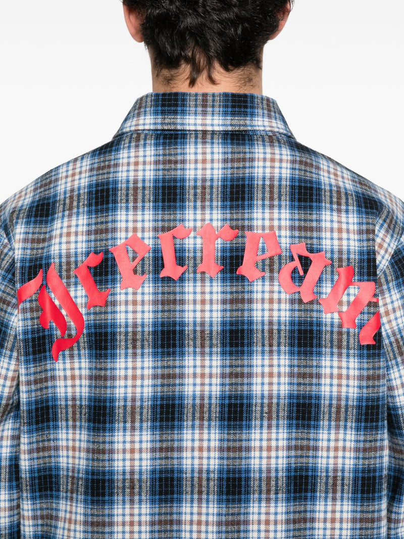 Icecream Icecream Checked cotton shirt