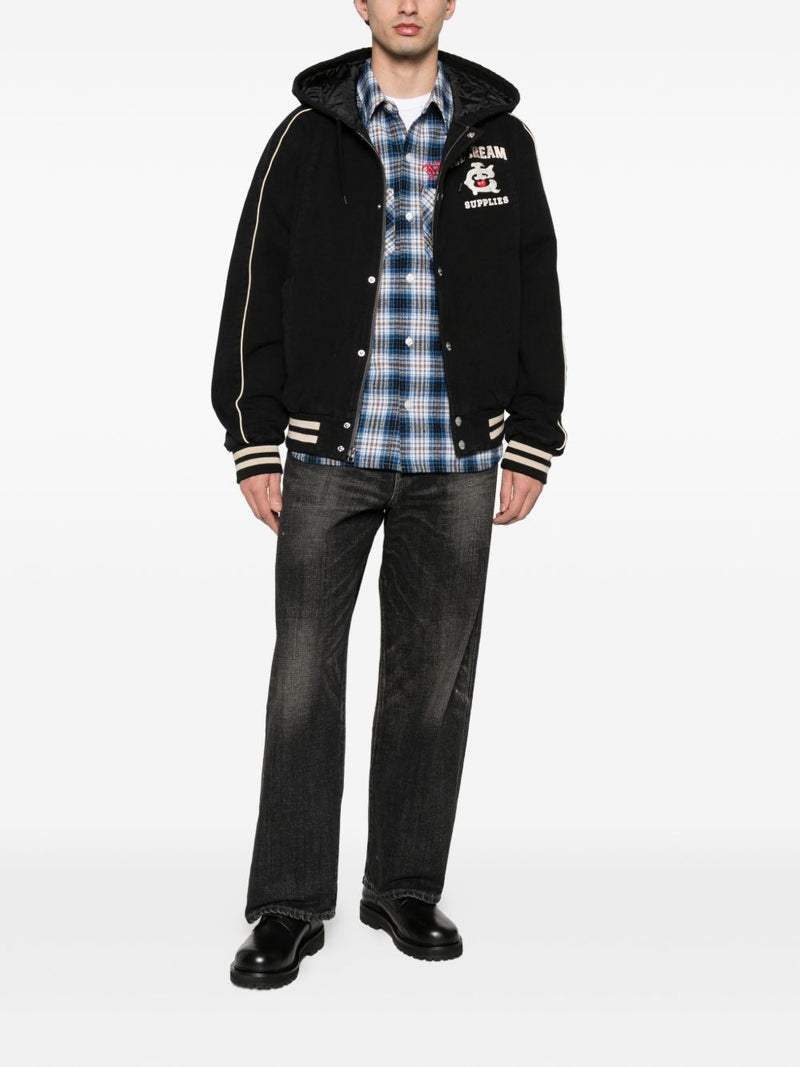 Icecream Icecream Cotton hooded bomber jacket