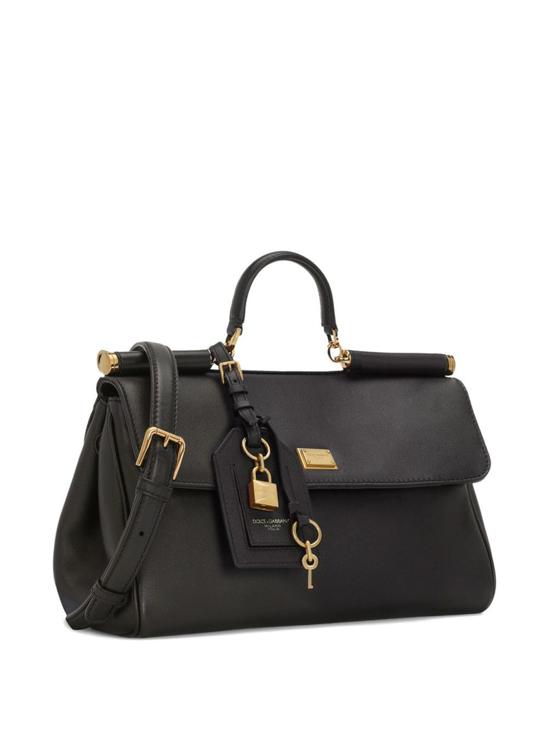 Dolce & Gabbana -MY SICILY HANDBAG IN PLONGÉ CALFSKIN | URBALENTI™