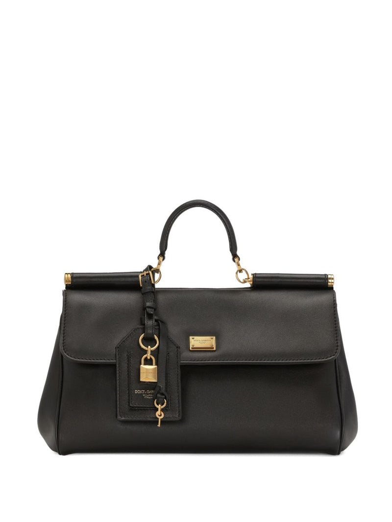 Dolce & Gabbana -MY SICILY HANDBAG IN PLONGÉ CALFSKIN | URBALENTI™