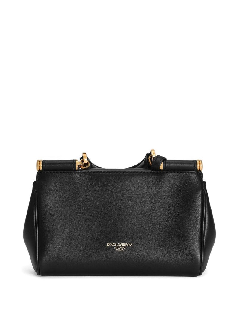 Dolce & Gabbana Dolce & Gabbana My Sicily Mini Handbag In Plongé Calfskin