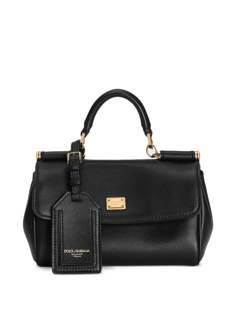 Dolce & Gabbana Dolce & Gabbana My Sicily Mini Handbag In Plongé Calfskin