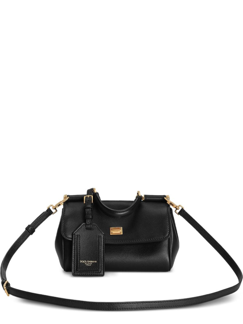 Dolce & Gabbana Dolce & Gabbana My Sicily Mini Handbag In Plongé Calfskin