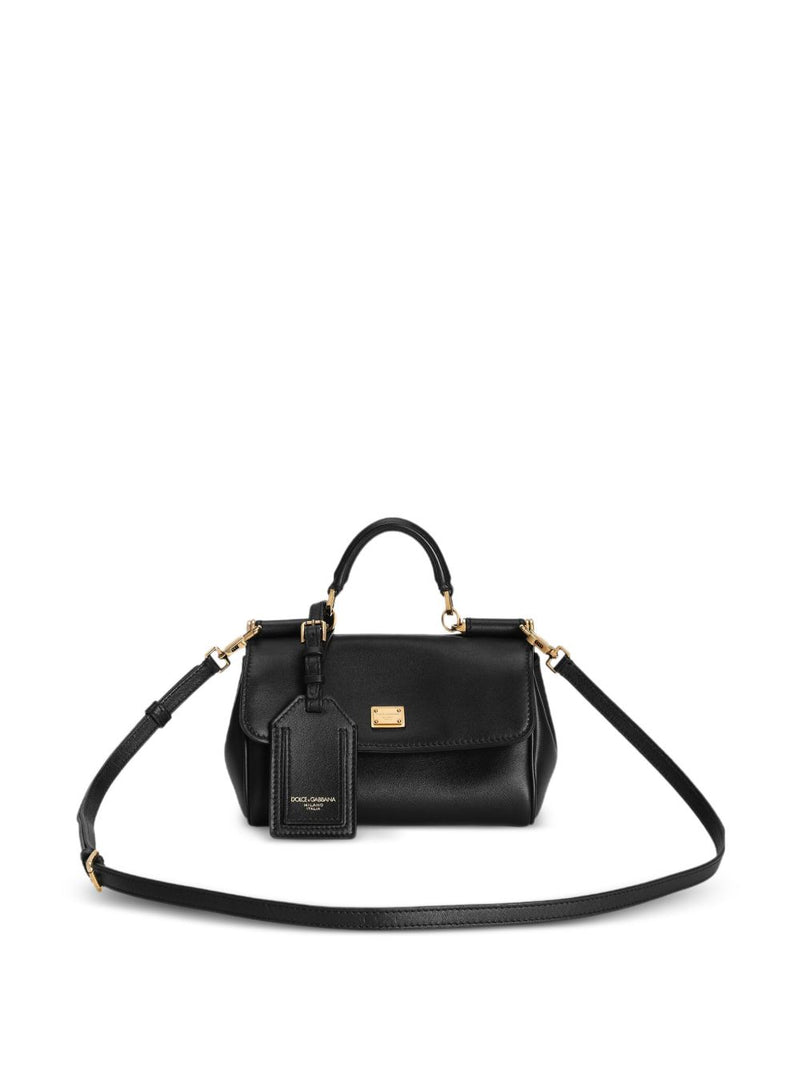 Dolce & Gabbana Dolce & Gabbana My Sicily Mini Handbag In Plongé Calfskin