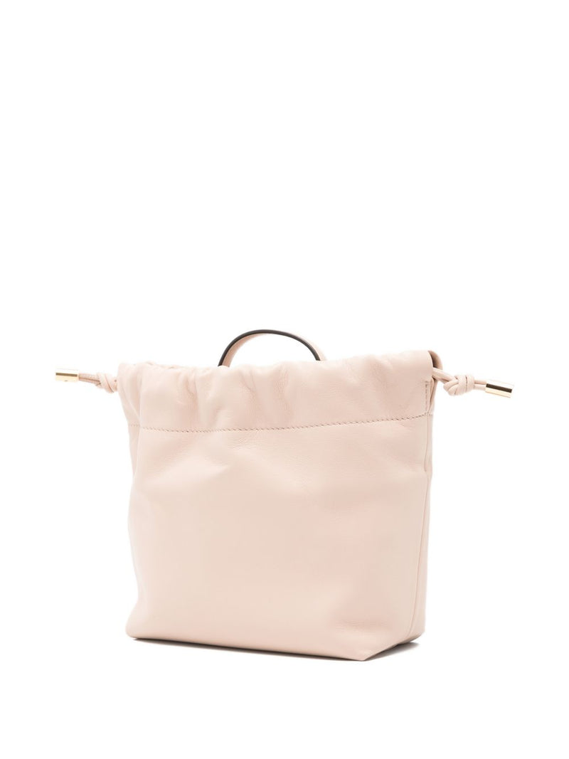 Chloé Chloé Mini Chloé Icons Shoulder Bag With Chain In Soft Leather