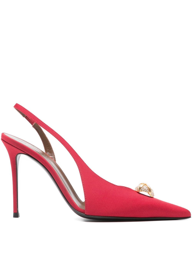 Giuseppe Zanotti Carole slingback pumps | Urbalenti™ NYC
