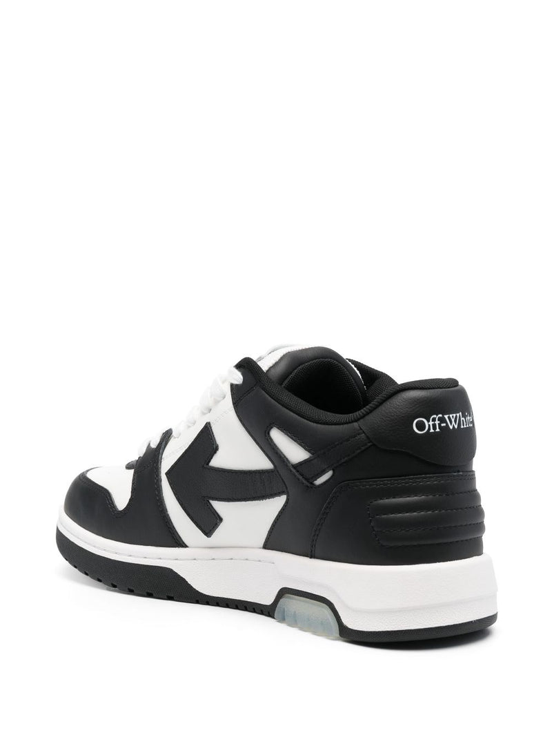 Off White Out Of Office Sneakers Black/White | Urbalenti™ NYC